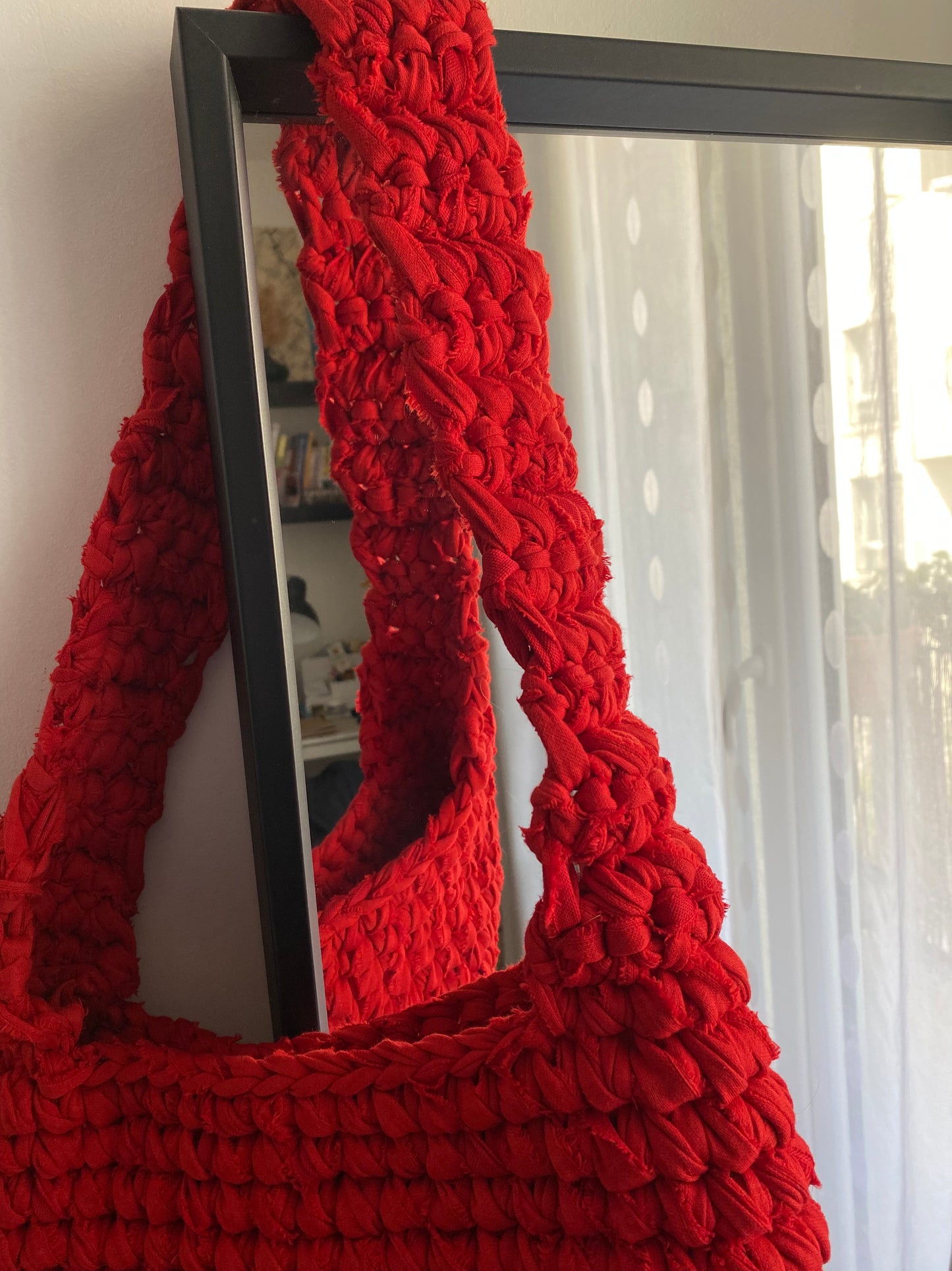 Sac en bandoulière rouge