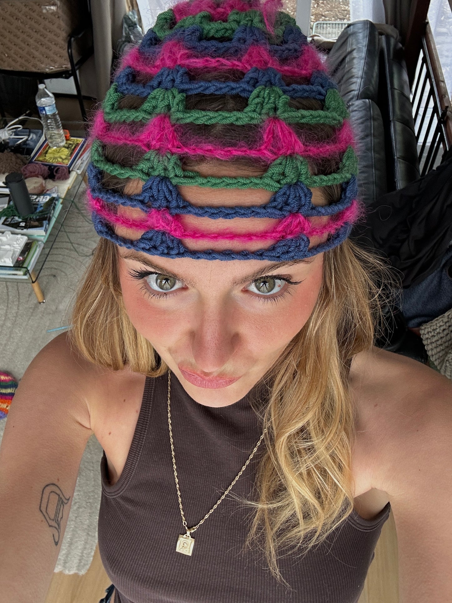 Mesh hat