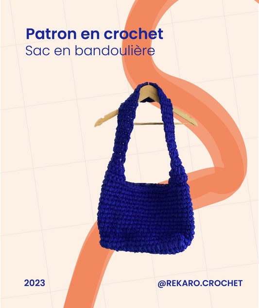 Sac en bandoulière PATRON CROCHET