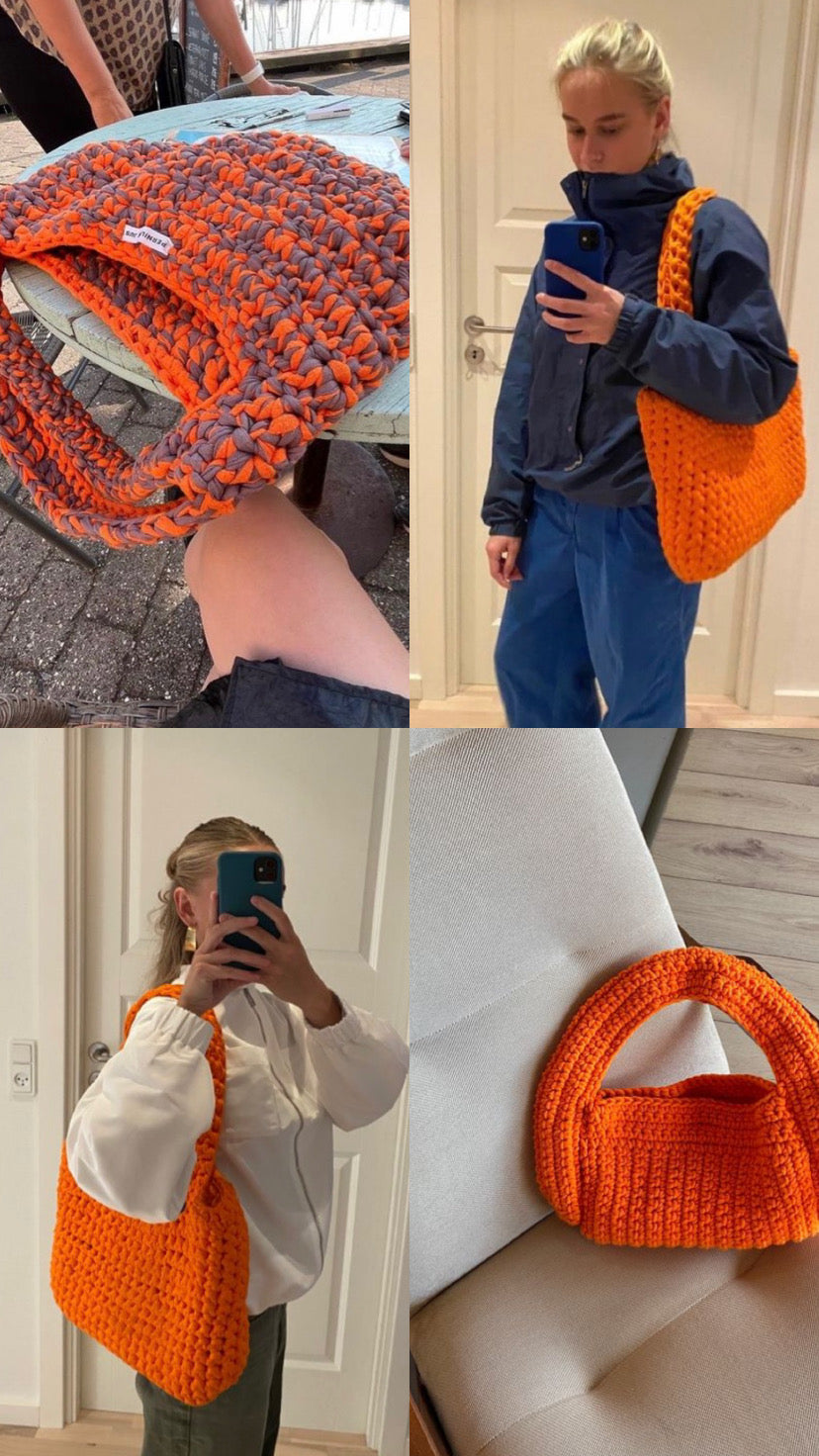 Sac en bandoulière orange
